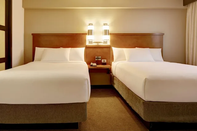 غرفة بسريرين مزدوجين، Hyatt Place Indianapolis Airport 2/6