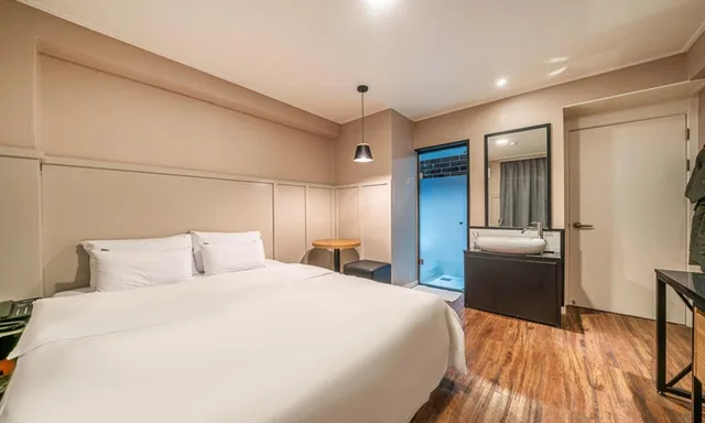 غرفة سوبيريور بسرير مزدوج، Sintanjin Hotel Box Daejeon 1/6