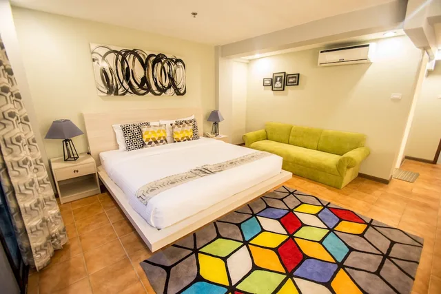 جناح بسريرين منفصلين، Almont City Hotel 1/3