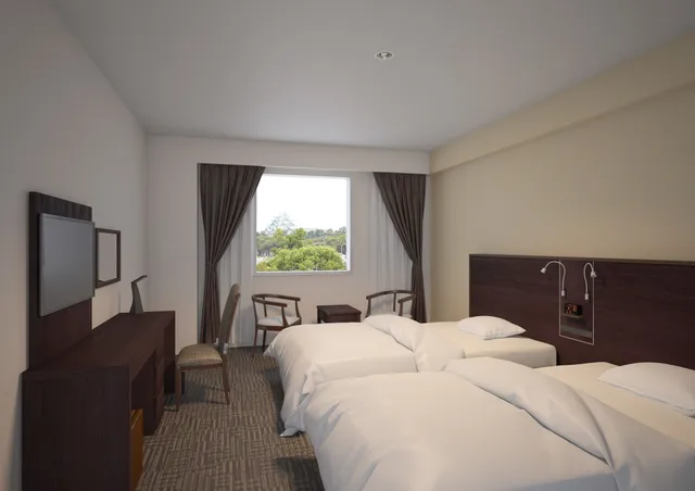 Standard, Twin Beds, KKR HOTEL NAGOYA 1/7