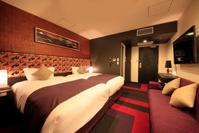 Semi Room, Comfort, 2 Semi Double Beds, Sofa, Outdoor Bath, Main Building, Centurion Hotel & Spa Ueno Station 2/2