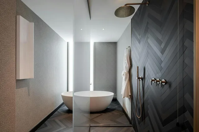 جناح رئاسي بسريرين مزدوجين، Casa Baglioni Milan 3/4