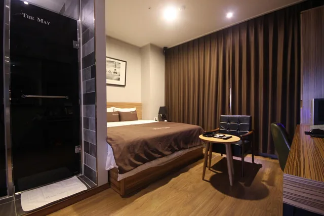 غرفة بسرير مزدوج، Hotel The May Busan Sasang 7/10