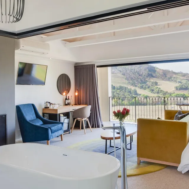 جناح سوبيريور بسرير كينج، Banhoek Lodge 2/6
