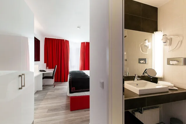 غرفة قياسية بسرير مزدوج، DORMERO Hotel München-Kirchheim Messe 6/6
