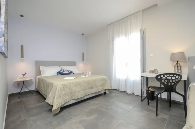 غرفة سوبيريور بسرير كوين بإطلالة على البحر، LIANOS VILLAGE 5/8