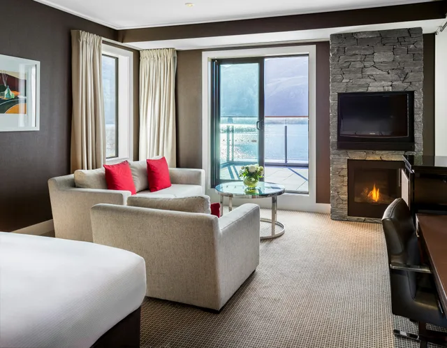غرفة ديلوكس بسرير كينج، Hilton Queenstown Resort and Spa 6/10