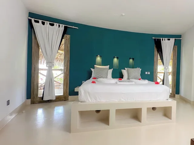غرفة ديلوكس بسرير مزدوج، Leopard Point Luxury Beach Resort & Spa 3/10