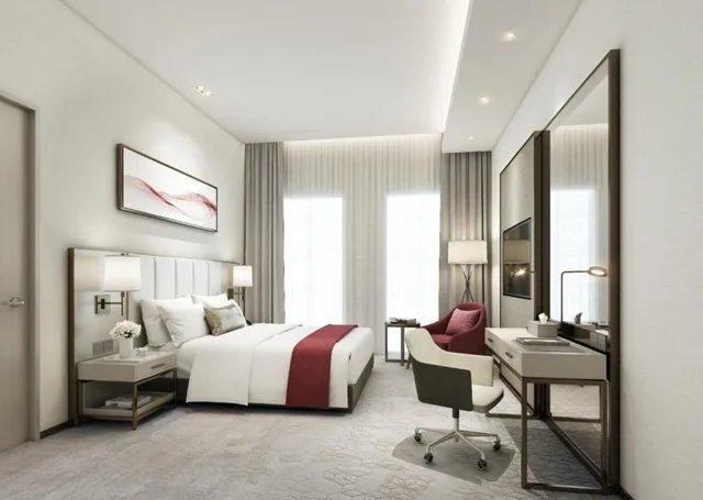 غرفة بريميوم بسرير كينج، فندق رمادا من ويندام طريق الملك فهد(Ramada by Wyndham Hotel King Fahd Road) 1/1