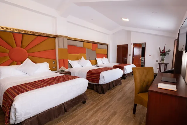 غرفة عائلية بسرير كينج، Hotel Hacienda Cusco Centro Historico 3/7