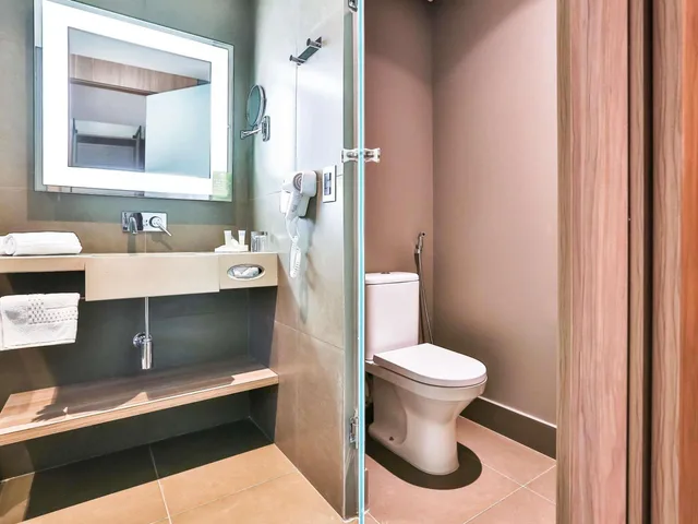 شقة تنفيذية بسرير كينج وسرير كوين، Novotel Sorocaba 7/10
