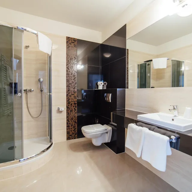 غرفة ديلوكس بسرير مزدوج أو سريرين منفصلين، Rezydent Hotel 5/5