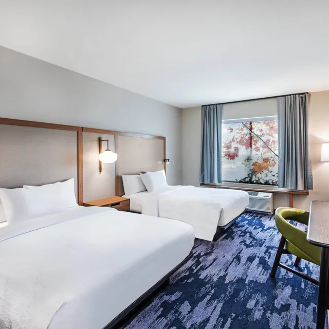 room, 2 queen beds, Fairfield Inn & Suites by Marriott Aberdeen 9/12