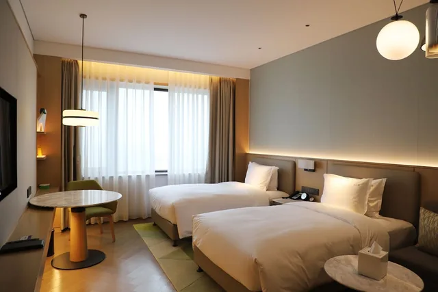 غرفة قياسية بسريرين منفصلين، Holiday Inn Zhengzhou High-Tech Zone 3/5