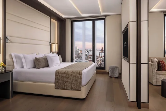 جناح ديلوكس بإطلالة على المدينة مفردة بسرير كينج، Vp Plaza Espana Design 3/8