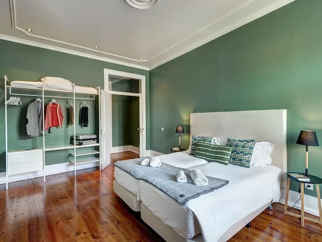 شقة بريميوم بسرير كوين وسريرين منفصلين بغرفتي نوم، Lisbon Canaan Boutique Apartments Gaivotas 1/6
