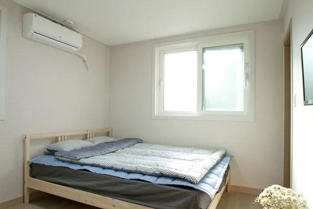 غرفة ديلوكس بسرير مزدوج وسرير فردي بحمام خاص، Twin Rabbit Guesthouse 4/7