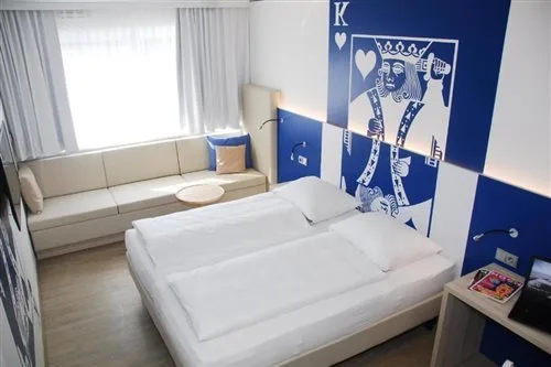 غرفة كومفورت بسرير مزدوج، IBB BLUE HOTEL PADERBORN 1/1