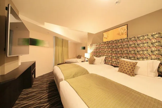 غرفة ديلوكس مفردة بسريرين منفصلين مع سرير إضافي، Centurion Hotel Ikebukuro Station 1/1