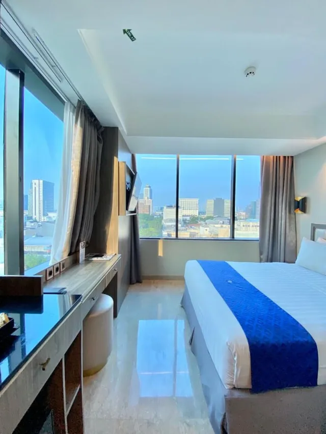 غرفة ديلوكس ركنية بسرير كوين، Arthama Hotel Tanah Abang Jakarta 4/6