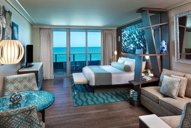 Room, King Bed, Gulf Front, Accessible، Opal Sands Resort 1/1