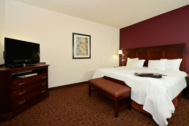 غرفة بسرير كينج، Hampton Inn and Suites Muncie 2/6