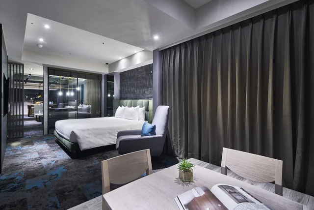 جناح تنفيذي بسرير كينج، Kung Shang Design Hotel 4/6