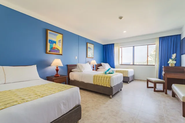 غرفة قياسية رباعية بسريرين مزدوجين، Hotel Arena Blanca By Dorado 2/10