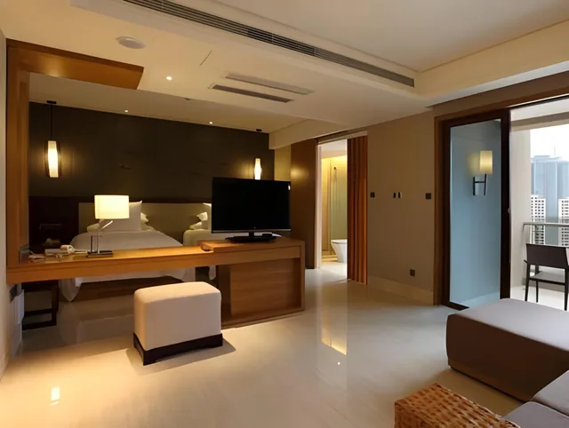 غرفة تنفيذية بإطلالة، Sanya Phoenix Waterside Gloria Resort Sanya 2/2