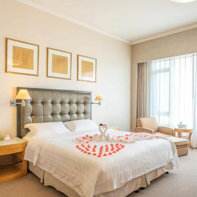 غرفة ديلوكس بسرير كوين، Shantou Junhua Haiyi Hotel 1/7