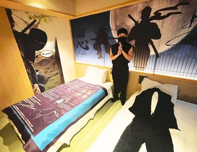 Standard, Twin Beds, Night View، Henn na Hotel Premier Kyoto Gojo Karasuma 1/1