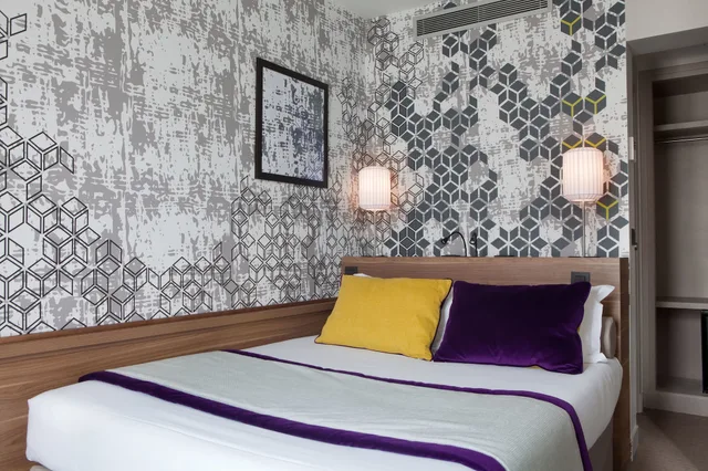 غرفة مفردة بسرير مزدوج، Hotel Des Nations Saint Germains 2/6