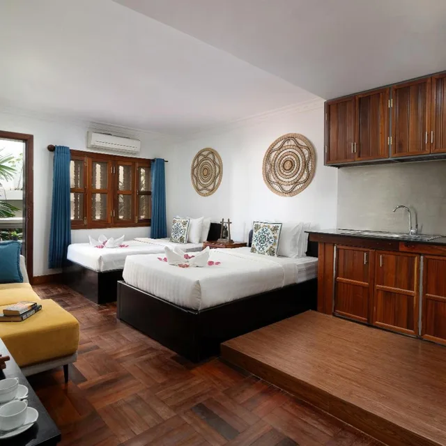 غرفة متصلة عائلية، Siem Reap Center Hotel 8/10