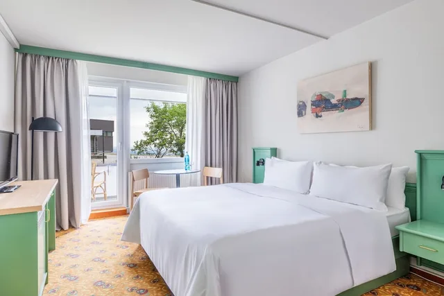 غرفة قياسية بسريرين منفصلين بشرفة، Ifa Schoneck Hotel & Ferienpark 3/9