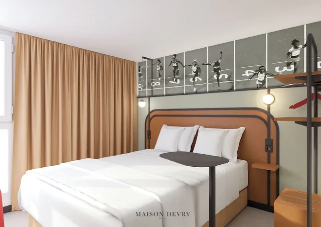 غرفة كومفورت بسريرين منفصلين، Ibis Styles Colombes Paris Ouest 1/7