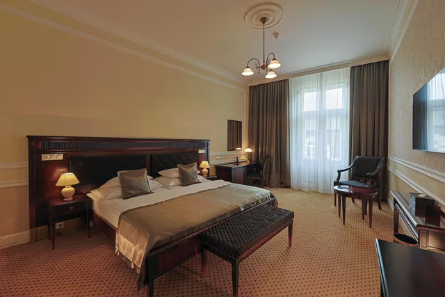 غرفة ديلوكس بسرير كينج، Luxury Spa Hotel Olympic Palace 6/10