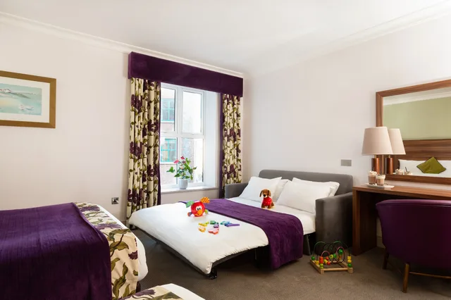 غرفة عائلية بسرير فردي مع أريكة، Maldron Hotel Galway 3/9