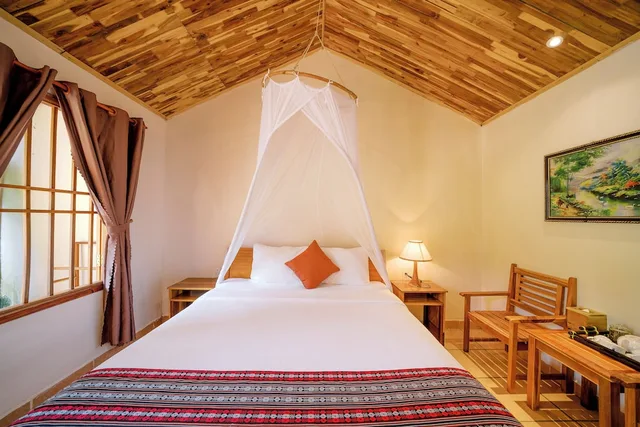 بنغل سوبيريور بسرير كينج بإطلالة على الحديقة، La Mer Resort 2/10
