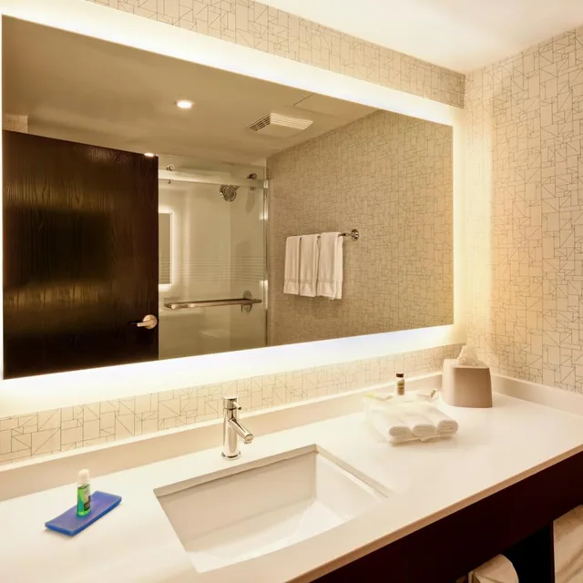 غرفة بسرير كينج بإطلالة، Holiday Inn Express Hotel And Suites Allentown Dorney Park Area 6/7