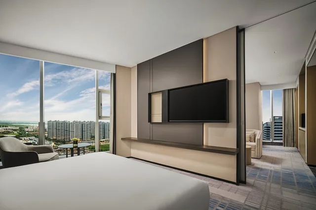 جناح جونيور بسرير كينج، Crowne Plaza Shaoxing Binhai New Area by IHG 1/2