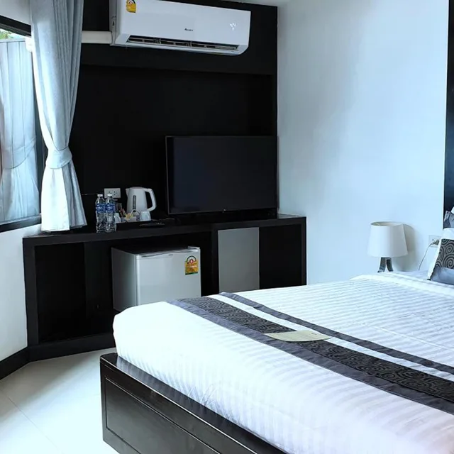 غرفة ديلوكس بإطلالة على البحر بجاكوزي، Klong Prao Resort 4/10