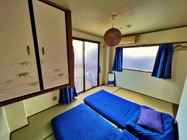 غرفة بسريرين منفصلين، Peace House Sakura 1/8