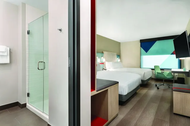 غرفة قياسية بسريرين كوين لذوي الإعاقة، Avid Hotels Cedar Rapids South 4/9