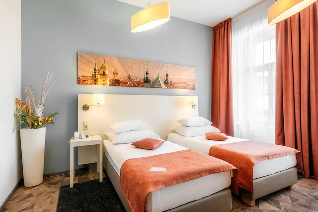 غرفة ديلوكس بسرير مزدوج أو سريرين منفصلين، Grandium Hotel Prague 8/10