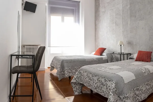 غرفة بسريرين منفصلين، Hostal Tokio 4/10