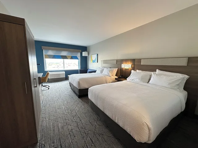 غرفة قياسية بسريرين كوين لذوي الإعاقة، Holiday Inn Express Peotone 7/10