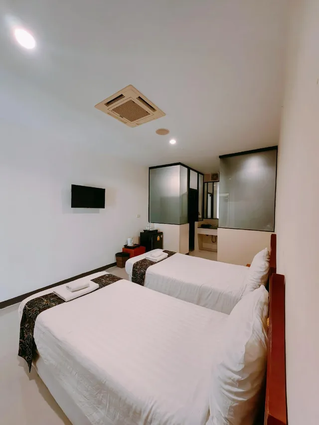 غرفة قياسية بسريرين منفصلين، Napalai Resort Hua Hin 1/1