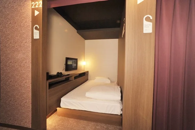 سكن مشترك مختلط بزنس مفردة بسرير مزدوج، Cabin House Yado Fujinomiya 1/2