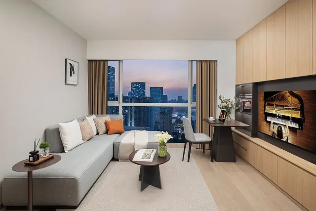 شقة ديلوكس بسرير كينج بغرفة نوم واحدة، Ascott Guangzhou 3/10