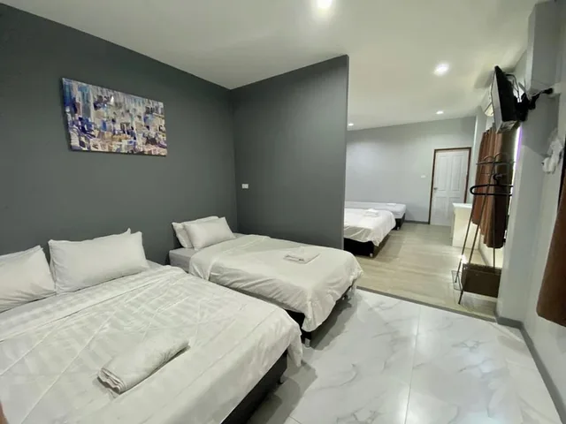 فيلا بسرير كينج وسريرين منفصلين وسرير كوين، Maerim Villa & Pool 3/4